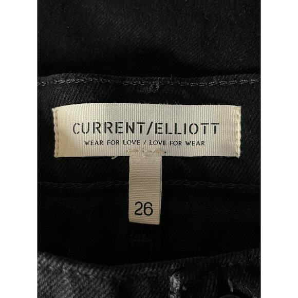 Current/Elliott Jeans The Boyfriend Original Fit black size 26 - Picture 5 of 8